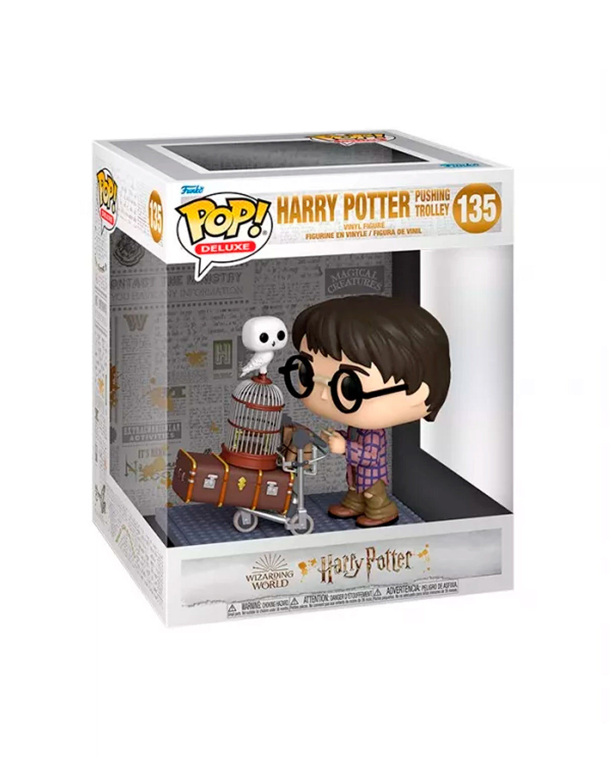 Funko POP! Deluxe Harry Potter Anniversary - Harry Pushing Trolley (135)