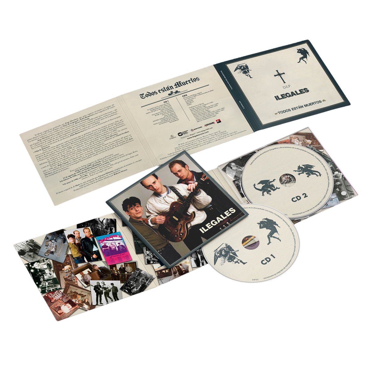 Ilegales - 2CD "Todos están muertos (Edición Deluxe)"