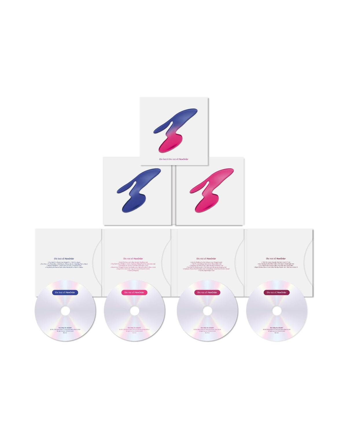 New Order - 4CD Softpack "The Best Of & The Rest Of"