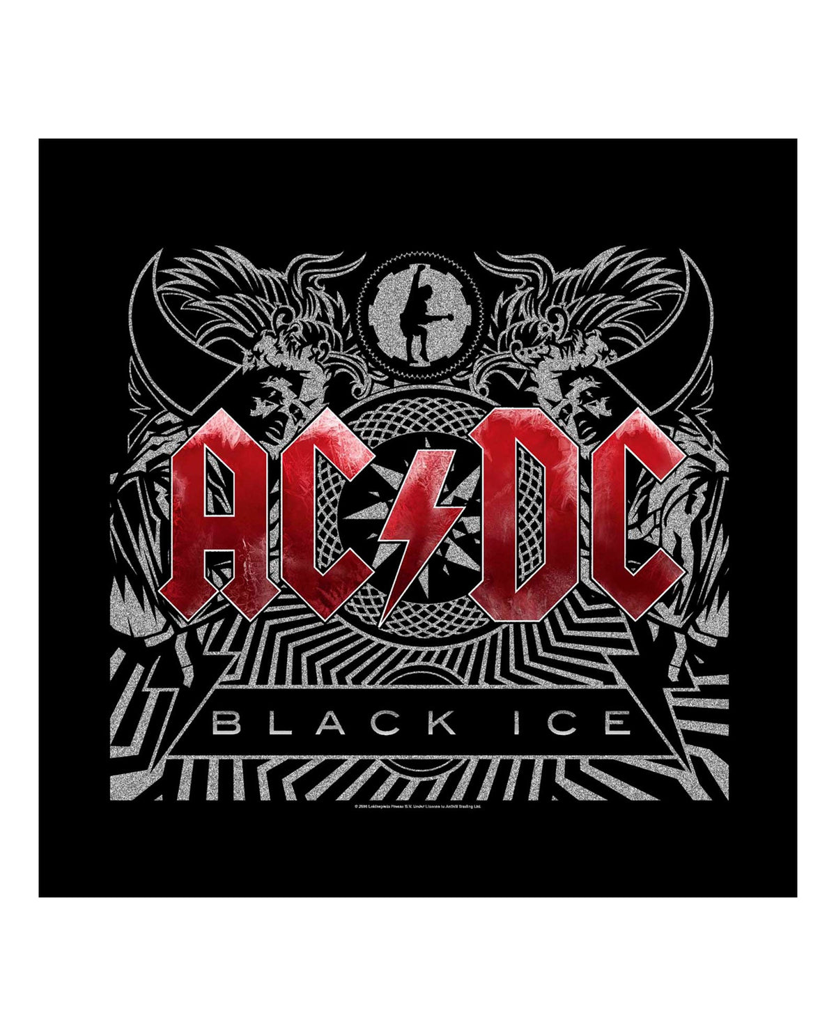 AC/DC - Pañuelo "Black Ice" Unisex - D2fy · Rocktud - Rocktud