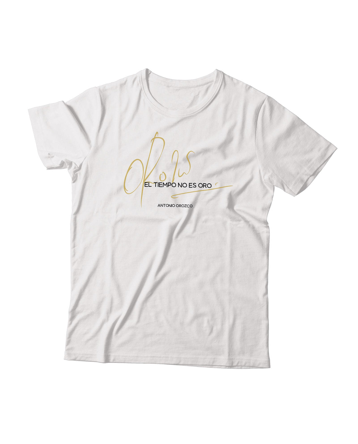 Antonio Orozco - Camiseta "El Tiempo No es Oro - Firma" - D2fy · Rocktud - Antonio Orozco