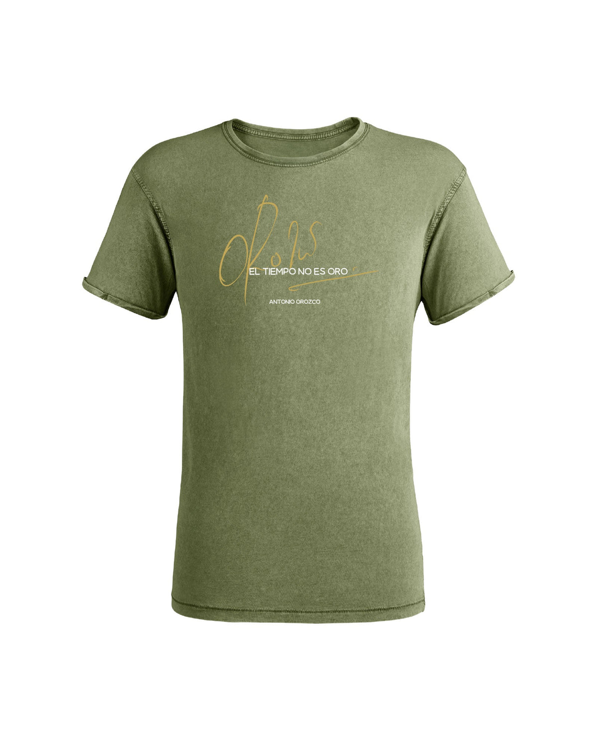 Antonio Orozco - Camiseta "El Tiempo No es Oro - Firma" - D2fy · Rocktud - Antonio Orozco