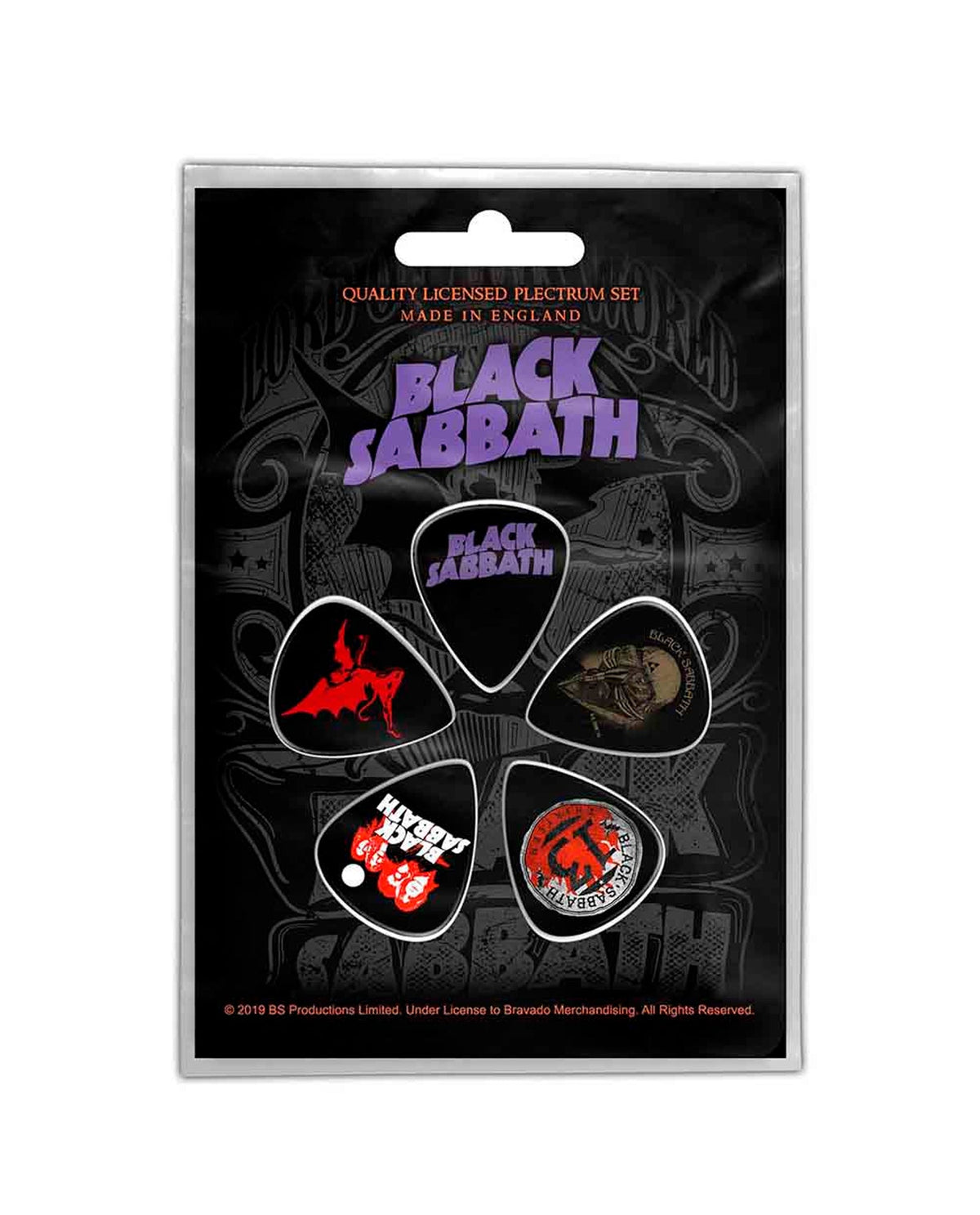 Black Sabbath - Pack de púas "Purple Logo" - D2fy · Rocktud - Rocktud