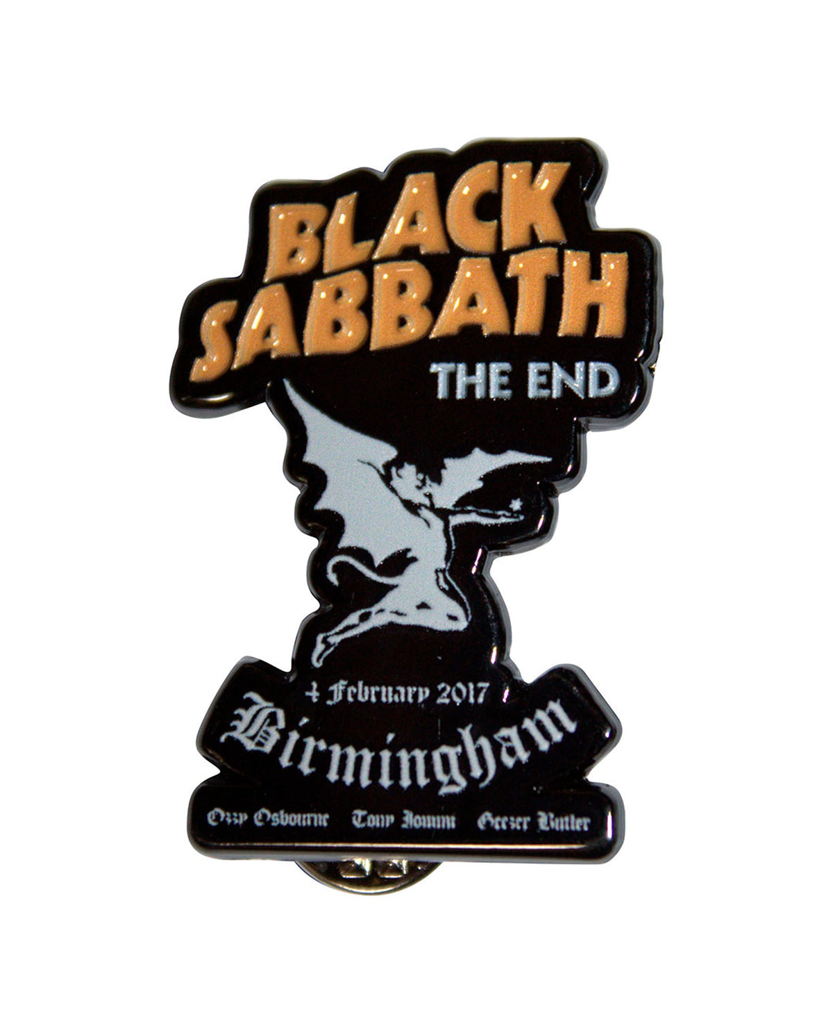 Black Sabbath - Pin Insignia "The End" - D2fy · Rocktud - Rocktud