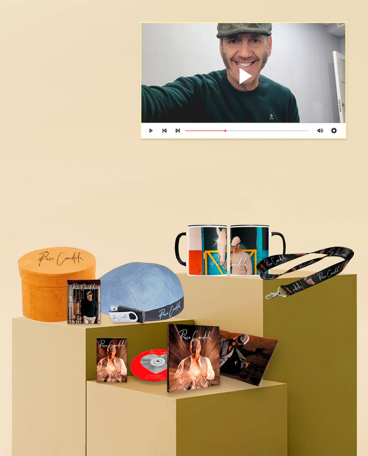 Paco Candela - Caja Deluxe Edición “Ratitos Buenos” + Video Saluda Personalizado