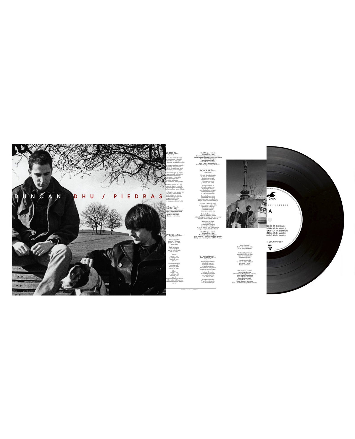 Duncan Dhu - LP Vinilo "Piedras" - D2fy · Rocktud - Rocktud