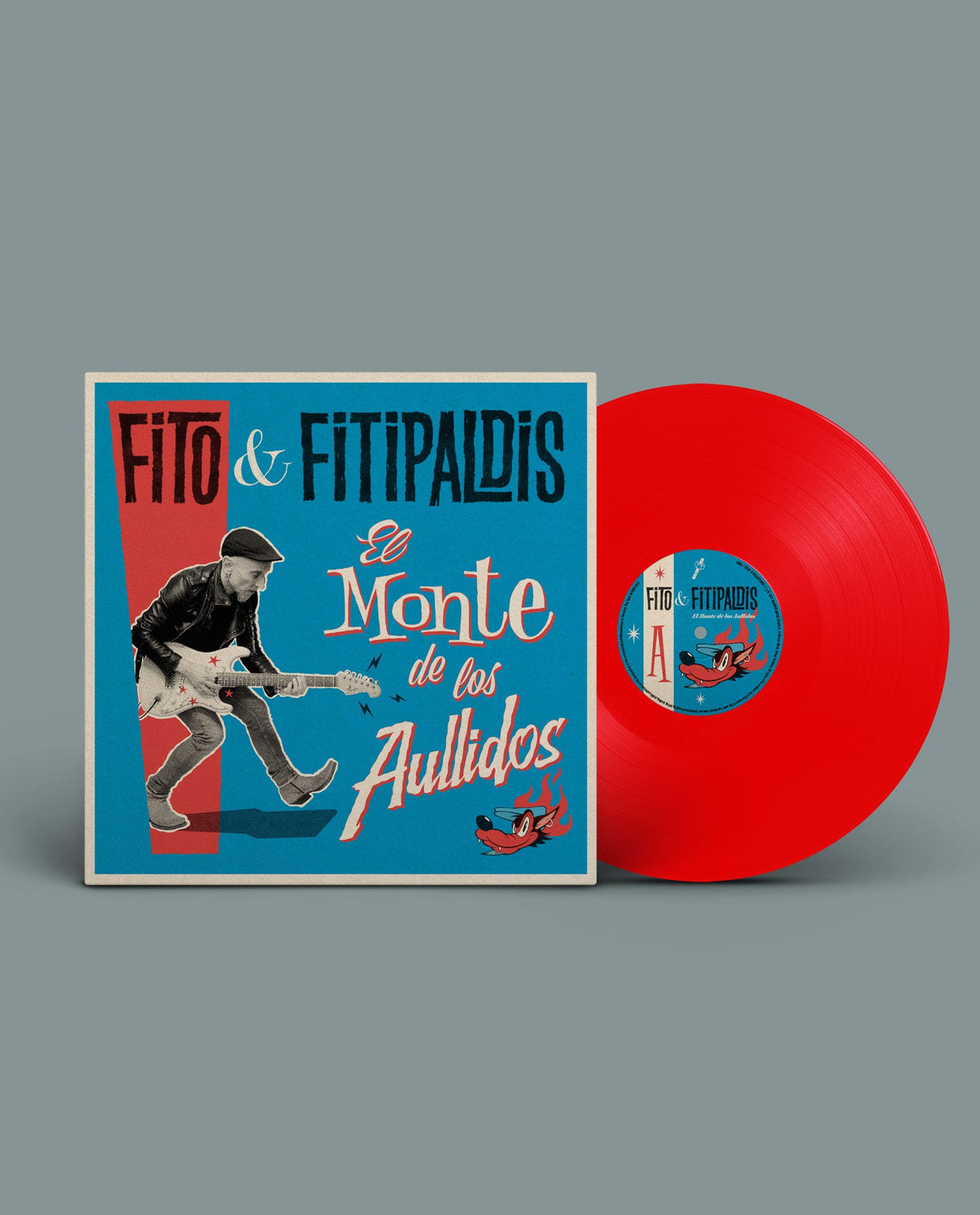 Fito y Fitipaldis - LP Vinilo Rojo 180gr "El Monte de los Aullidos" - D2fy · Rocktud - Fito y Fitipaldis
