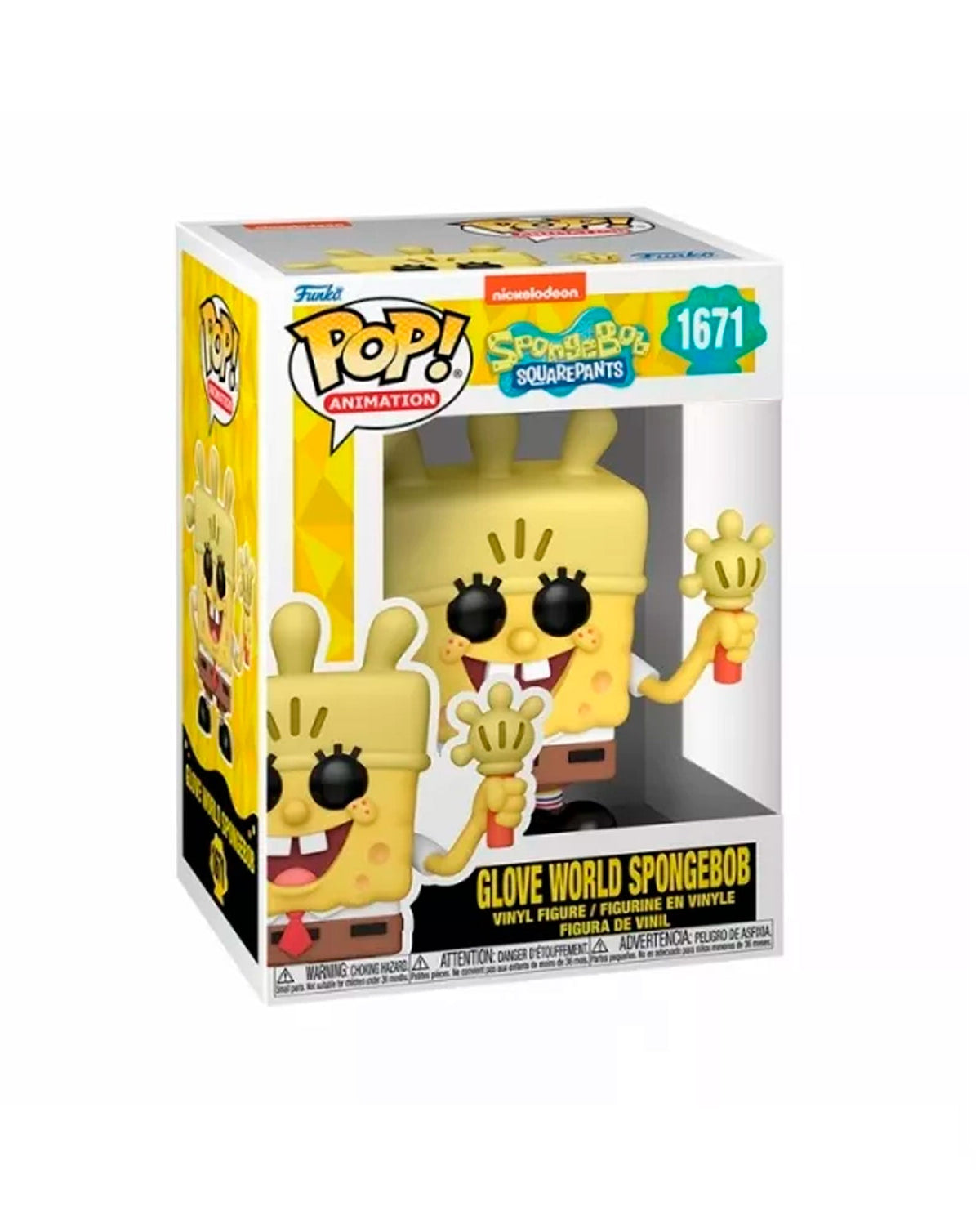 Funko Pop! - 1671 Spongebob w/ Glove Light - D2fy · Rocktud - D2fy