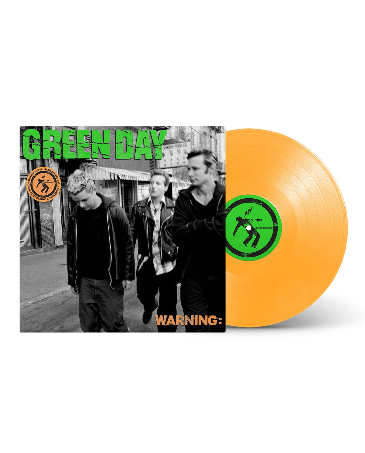 Green Day - LP Vinilo Naranja "Warning" - D2fy · Rocktud - Rocktud