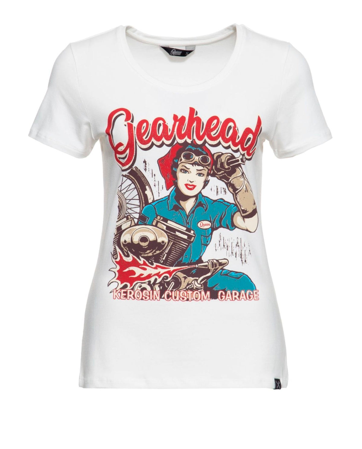 King Kerosin - Camiseta "Gearhead" Queen Kerosin - D2fy · Rocktud - King Kerosin