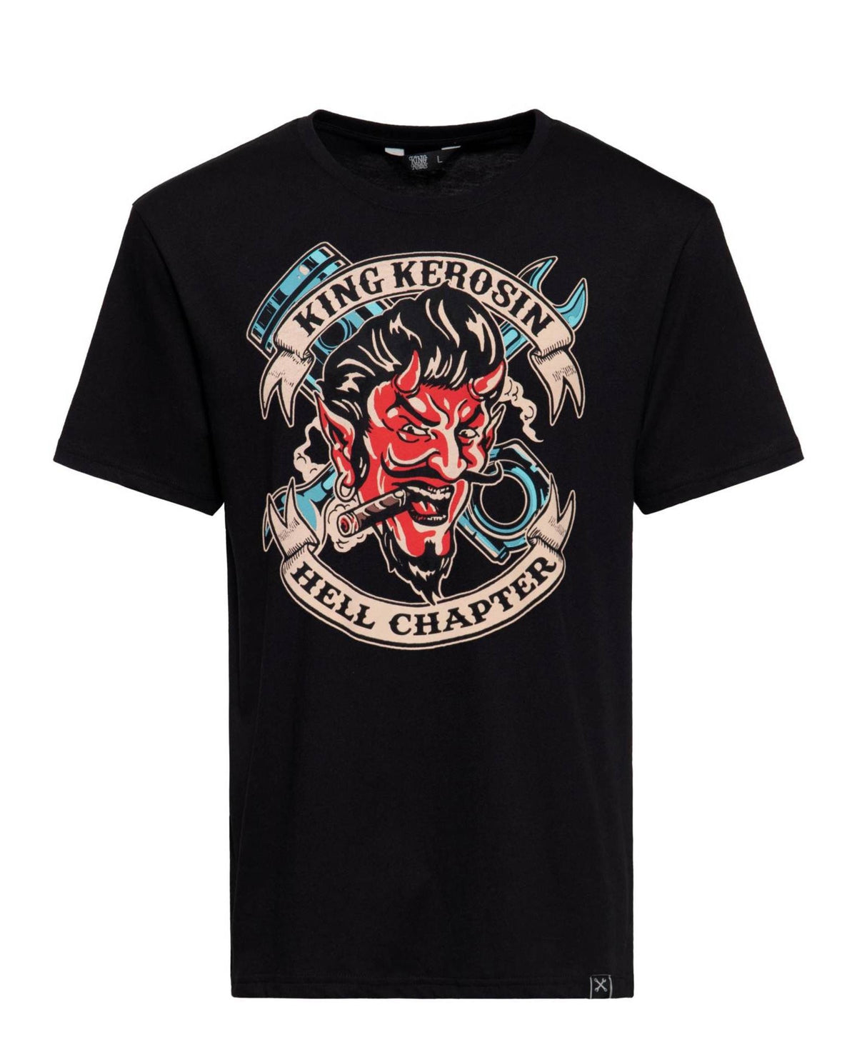 King Kerosin - Camiseta "Hell Chapter Devil" Unisex - D2fy · Rocktud - Rocktud