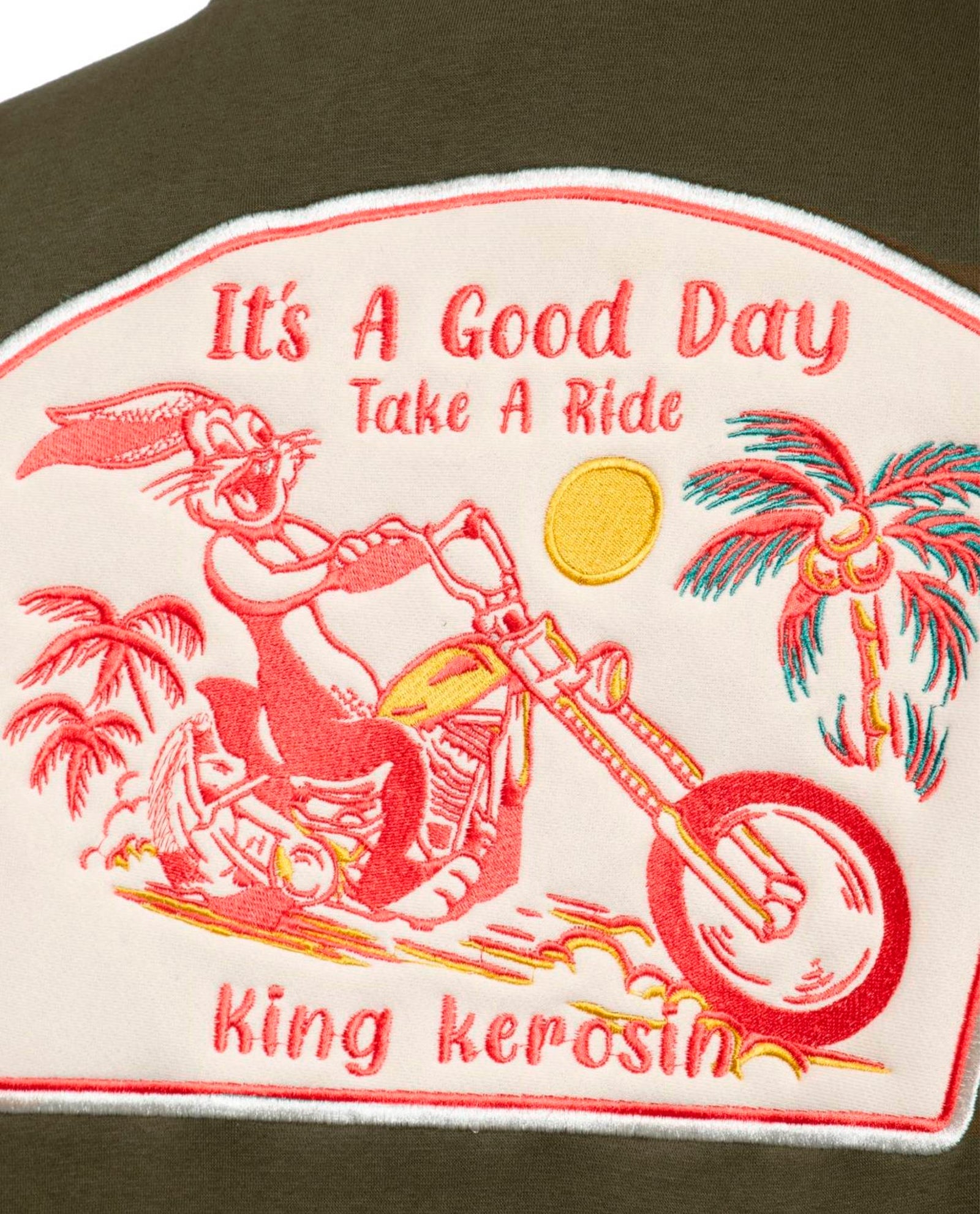 King Kerosin - Chaqueta Universitaria "Take a Ride" - D2fy · Rocktud - King Kerosin