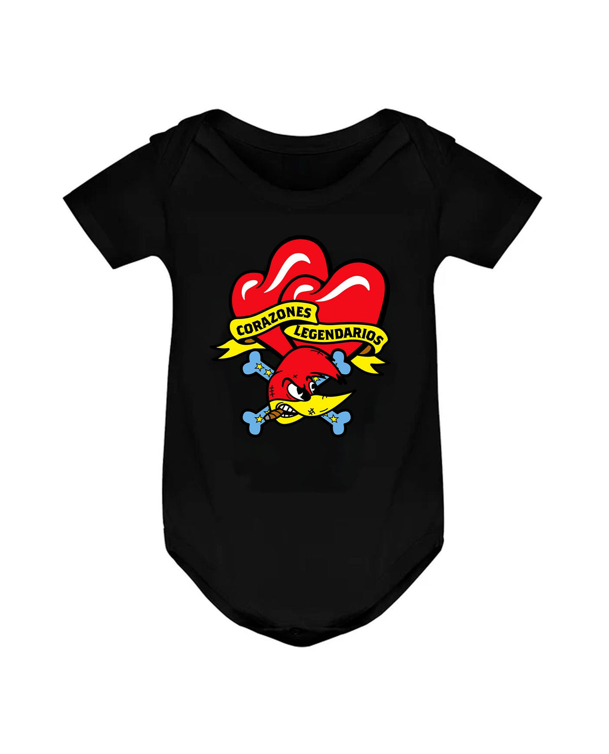 Loquillo - Body Bebé "Corazones Legendarios" - D2fy · Rocktud - Loquillo