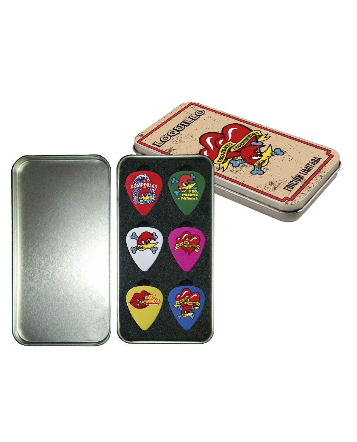 Loquillo - Caja de colección de púas - D2fy · Rocktud - Loquillo