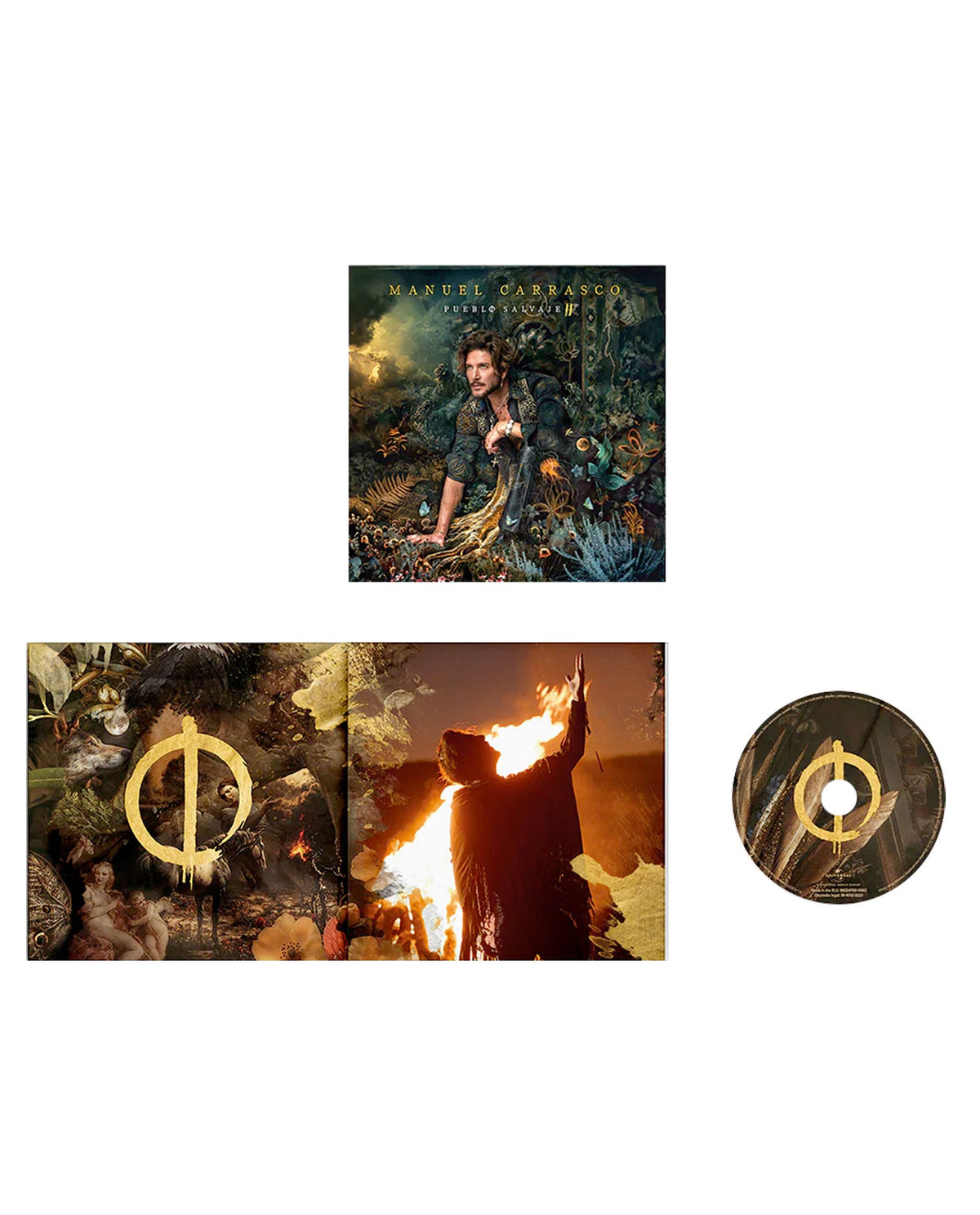 Manuel Carrasco - CD "Pueblo Salvaje II" - D2fy · Rocktud - Manuel Carrasco