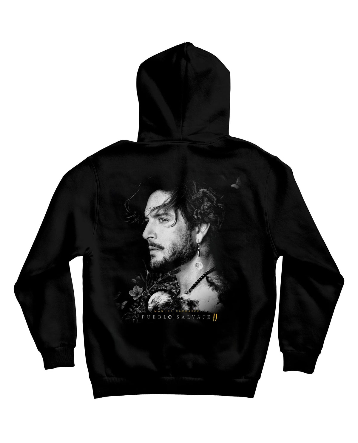 Manuel Carrasco - Sudadera Capucha Unisex "Pueblo Salvaje" - D2fy · Rocktud - Manuel Carrasco