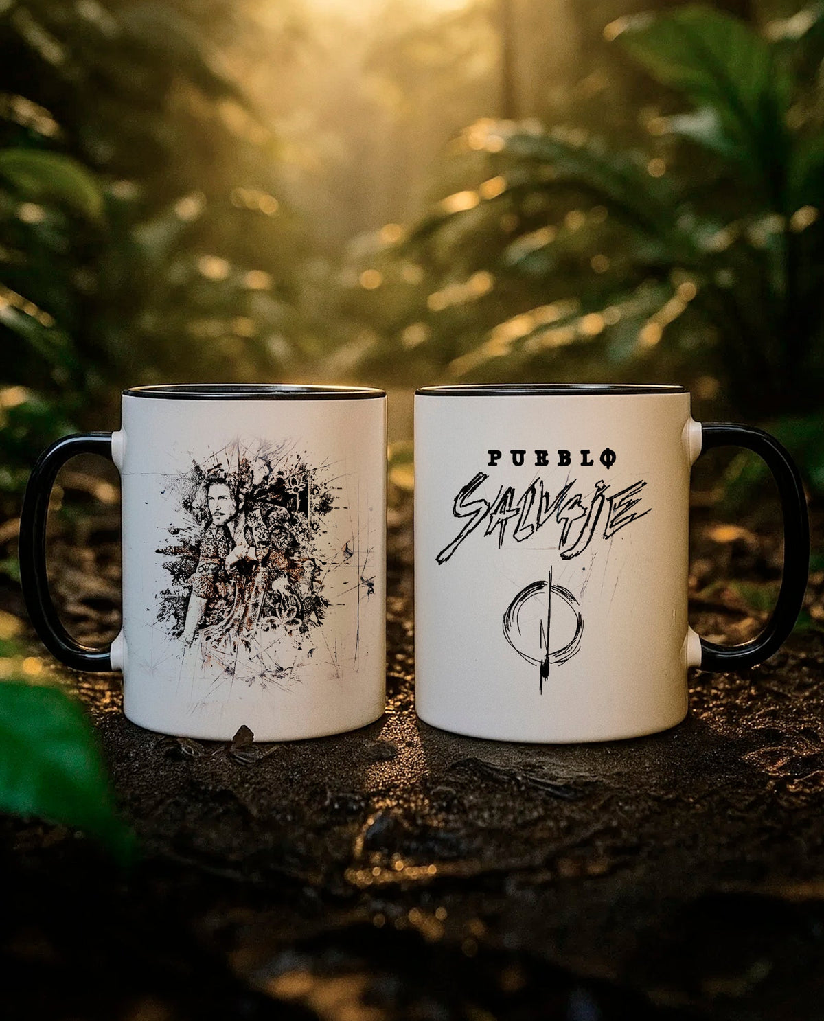 Manuel Carrasco - Taza "Pueblo Salvaje" - D2fy · Rocktud - Manuel Carrasco