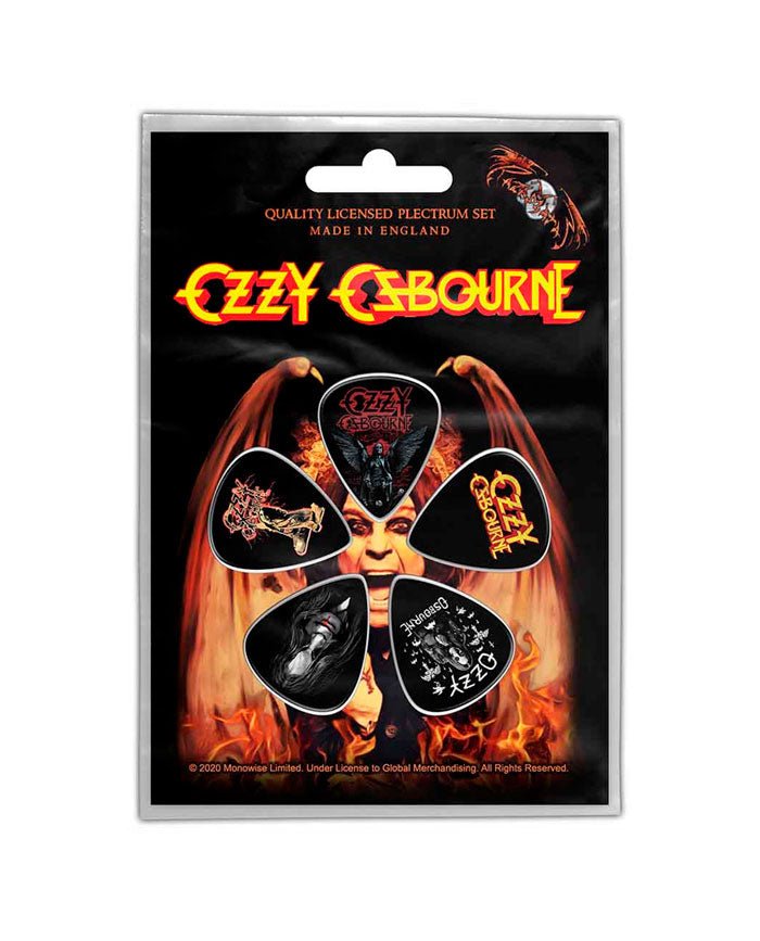 Ozzy Osbourne - Pack de púas "Ordinary Man" - D2fy · Rocktud - Rocktud