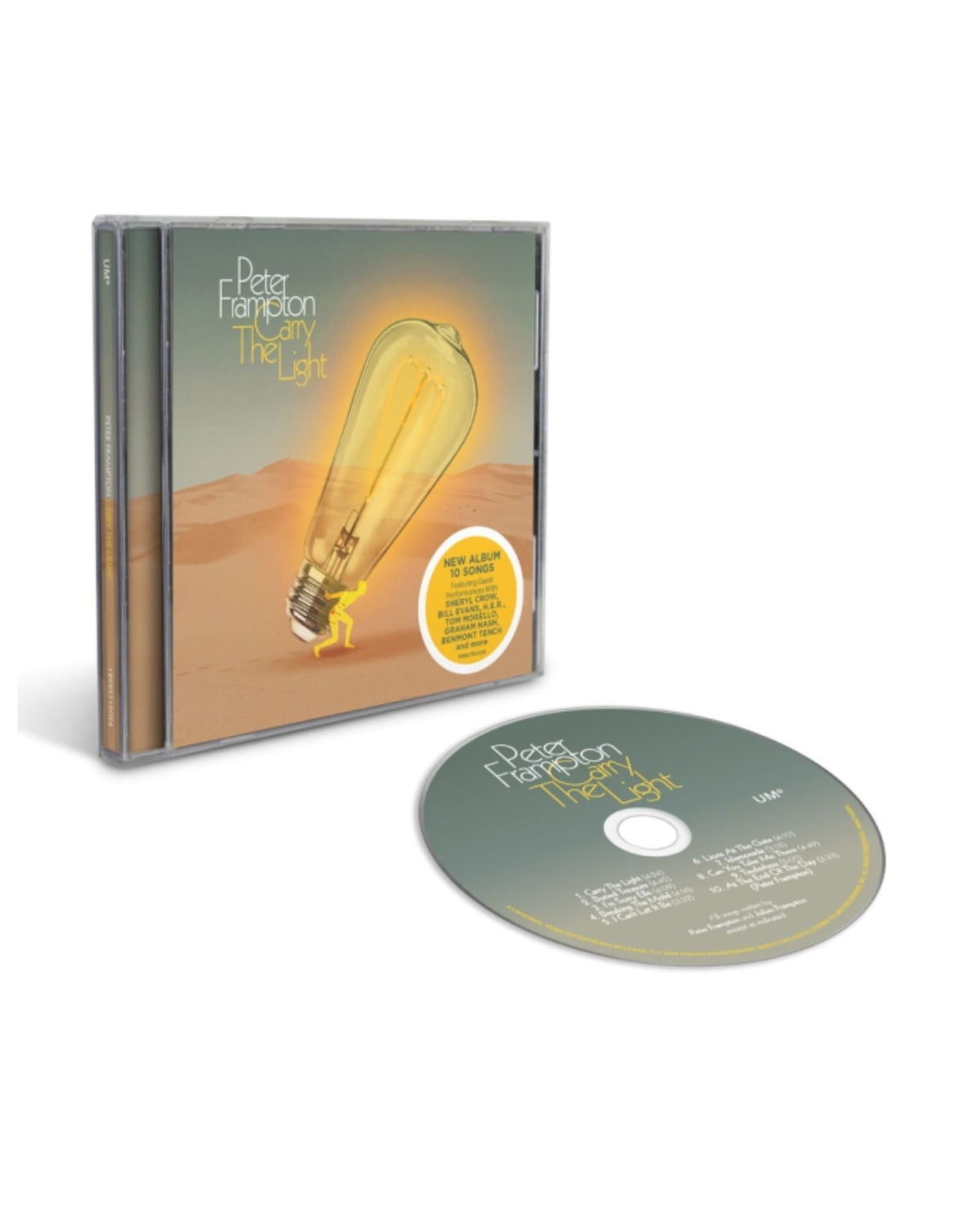 Peter Frampton - CD "Carry The Light" - D2fy - Direct To Fans - D2fy