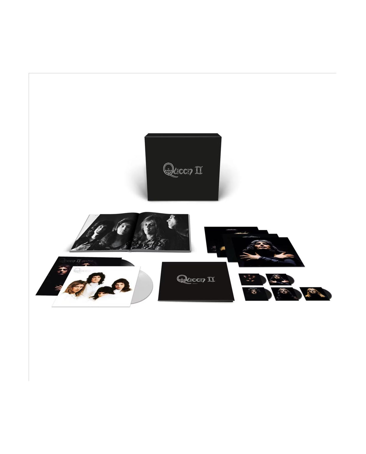 Queen - Box Set 2 LP Vinilo + Vinilo Single 7" + 5 CDs "Queen II"