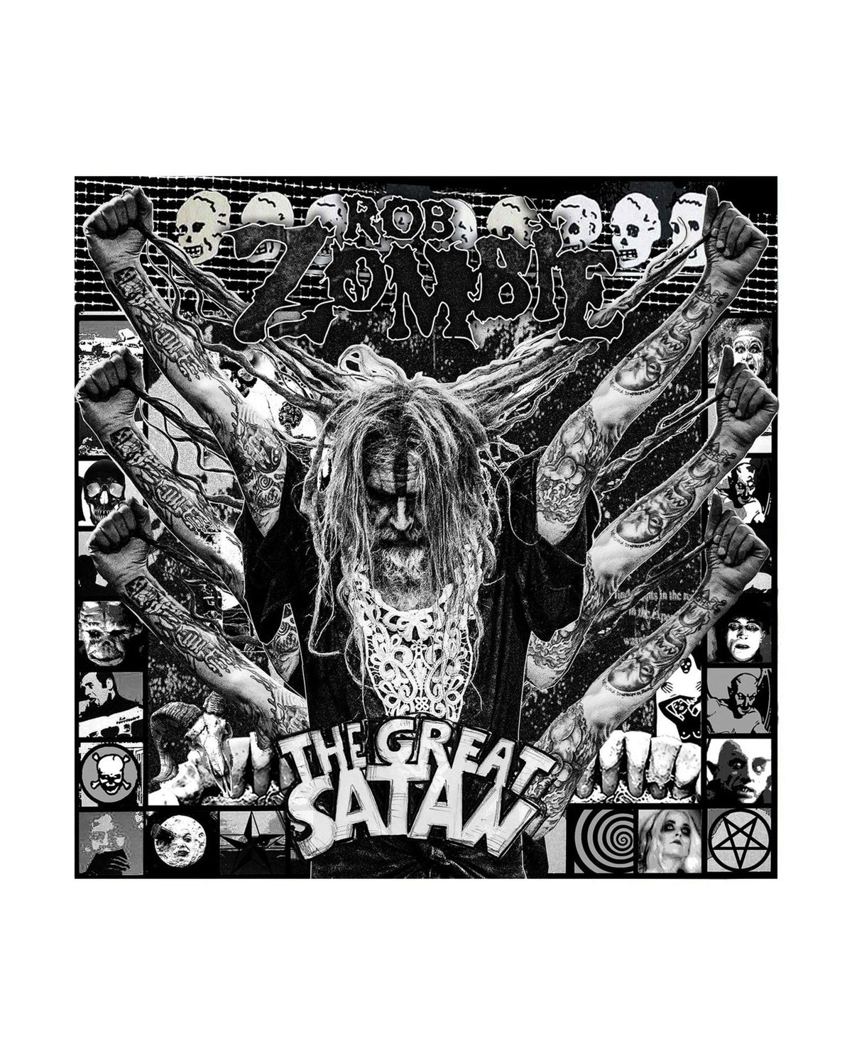 Rob Zombie - LP Vinilo Ghostly Black "The Great Satan" - D2fy · Rocktud - Rocktud