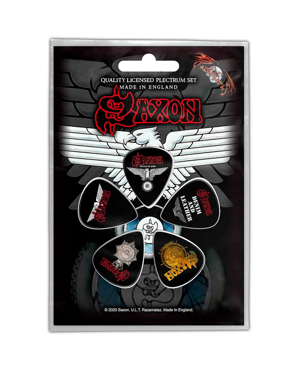 Saxon - Pack de púas "Wheels Of Steel" - D2fy · Rocktud - Rocktud