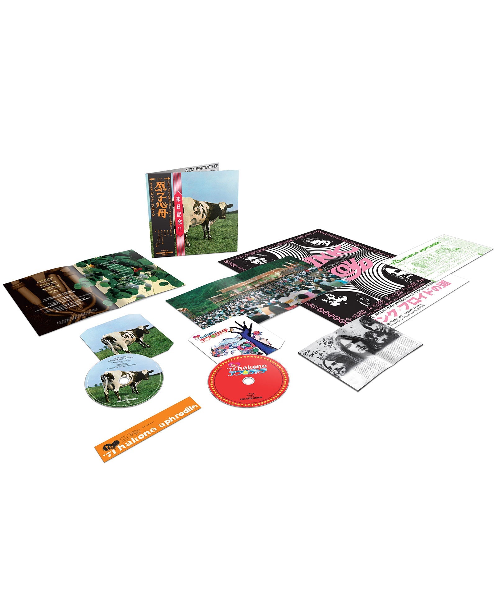 Pink Floyd - Box CD + Blu-Ray "Atom Heart Mother “Hakone Aphrodite” Japan 1971" Special Limited Edition - D2fy · Rocktud - Rocktud