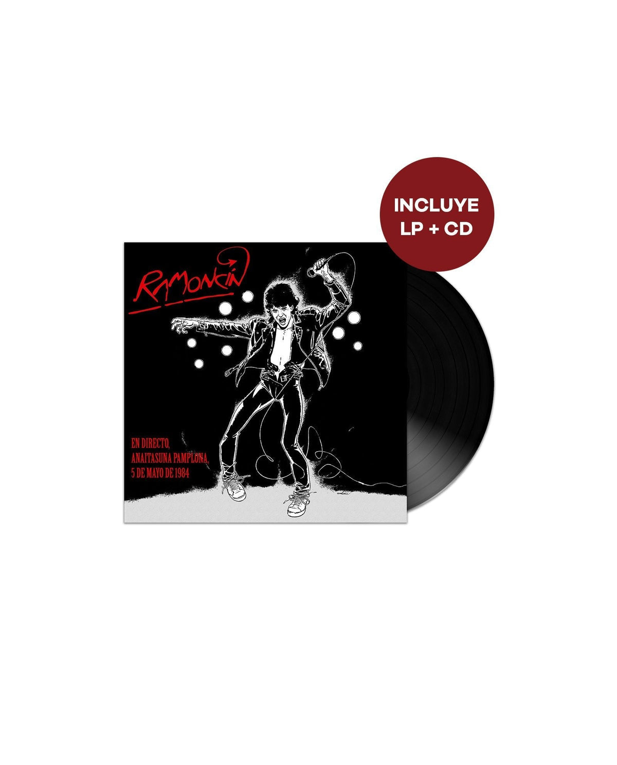 Ramoncín - LP Vinilo+CD "En Directo Anaitasuna Pamplona" - D2fy · Rocktud - Ramoncin