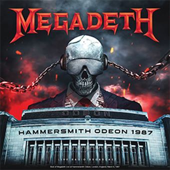 Megadeth - Vinilo LP - "Hammersmith Odeon 1987"