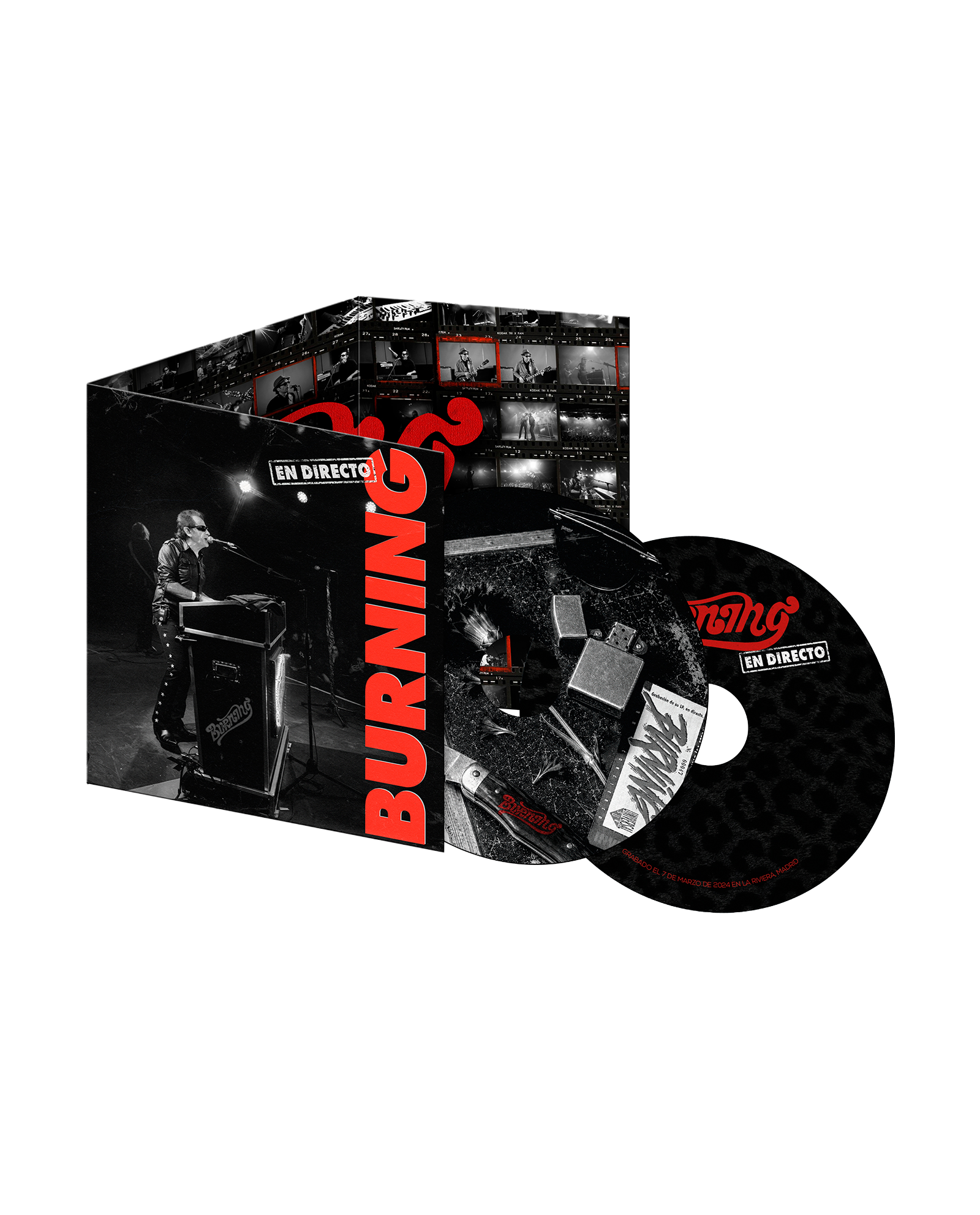 Burning - 2CD "En directo-50 aniversario"