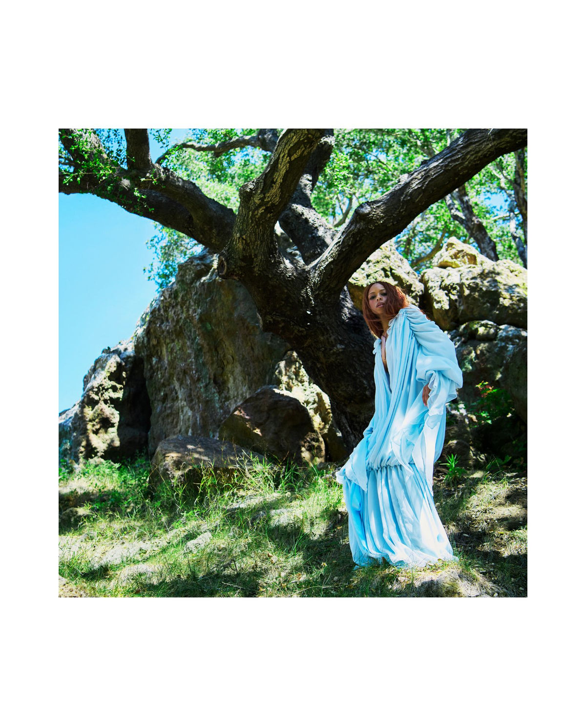 Ravyn Lenae - LP Vinilo Translucent Sky "Blue Island"