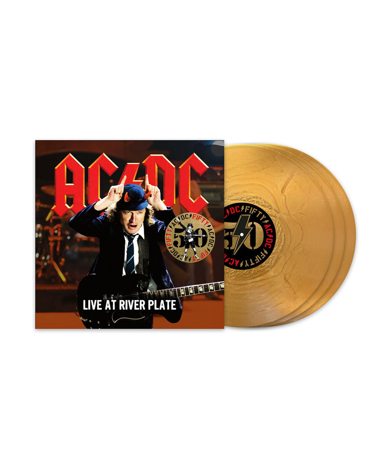 AC/DC - 3LP Vinilo Dorado "Live At River Plate" Ed. 50 aniversario - D2fy · Rocktud - Rocktud