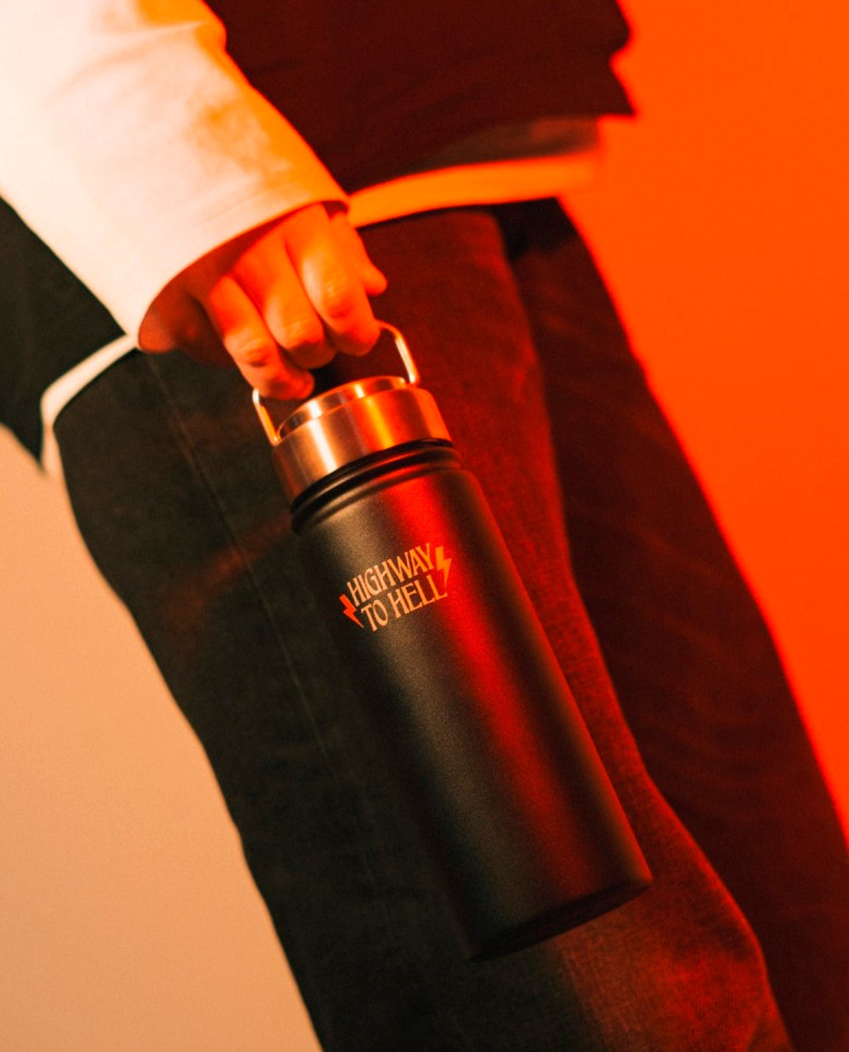 AC/DC - Botella Metálica Hot&Cold - D2fy · Rocktud - D2fy