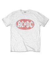 AC/DC - Camiseta "Oval Logo Vintage" Unisex - D2fy · Rocktud - Rocktud