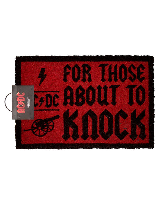 AC/DC - Felpudo "For Those About To Rock" - D2fy · Rocktud - Rocktud