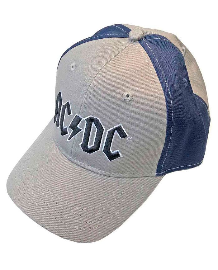 AC/DC - Gorra Azul y Gris "Black Logo" Logo Bordado - D2fy · Rocktud - Rocktud