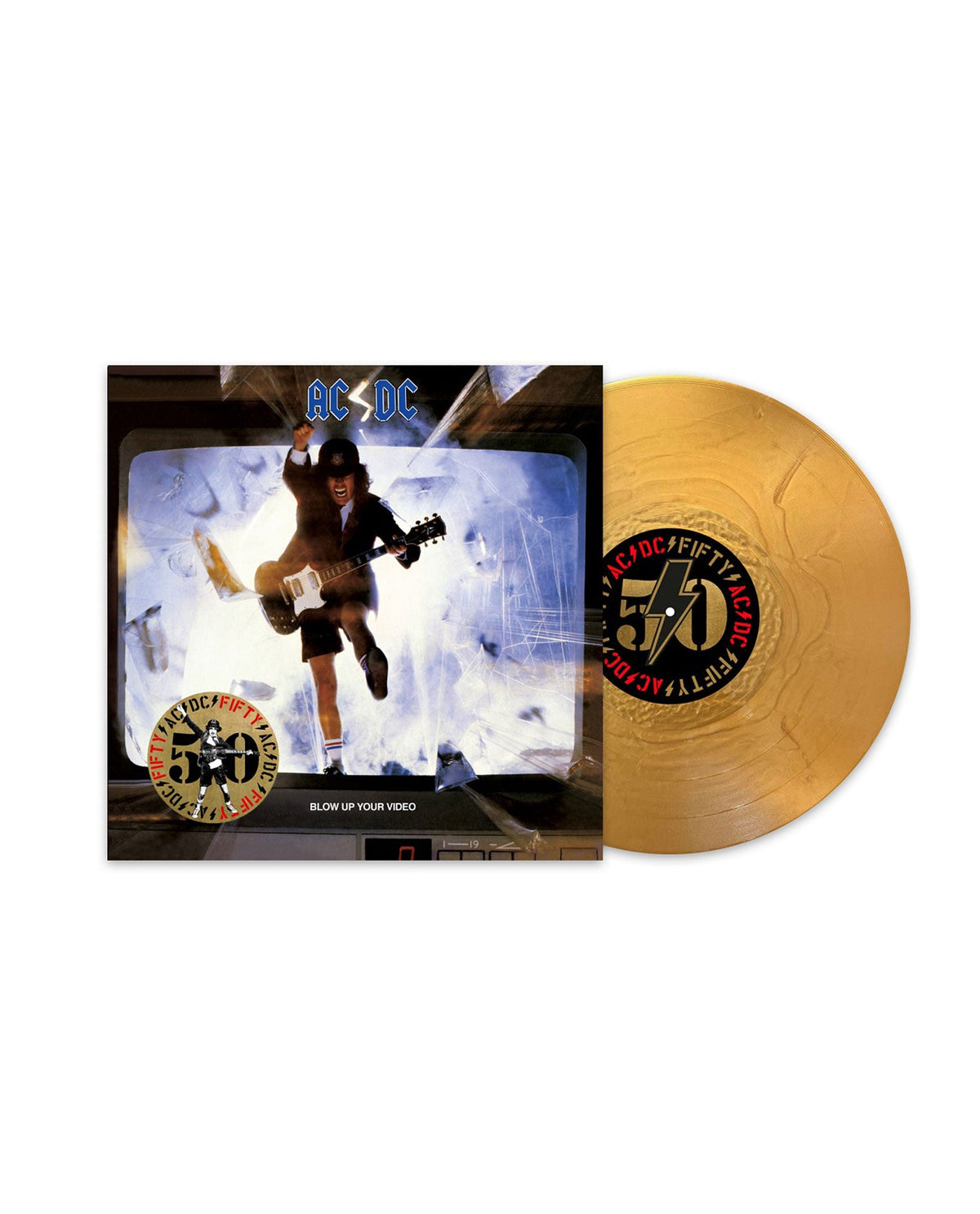 AC/DC - LP Vinilo Dorado "Blow Up Your Video" Ed. 50 aniversario - D2fy · Rocktud - Rocktud