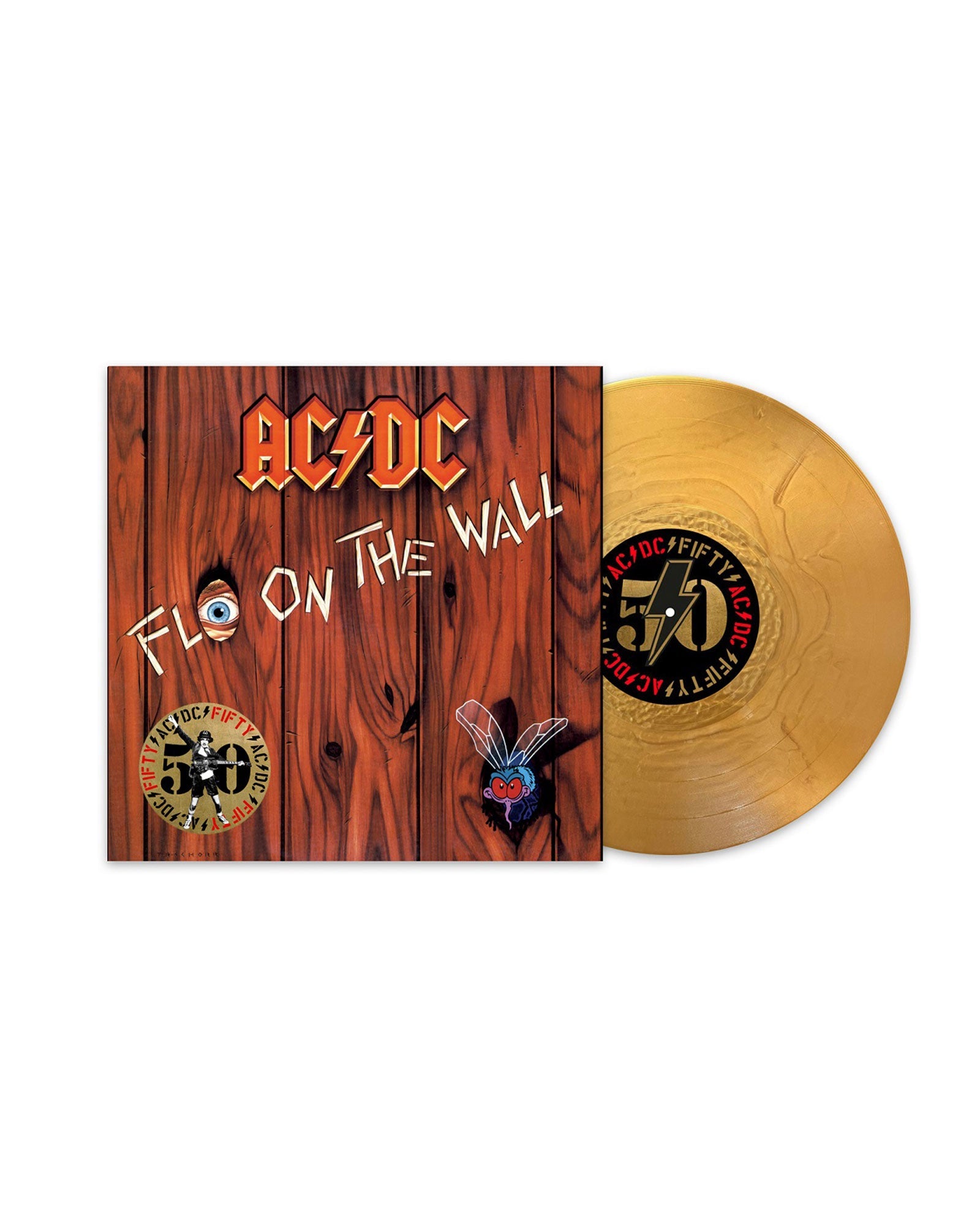 AC/DC - LP Vinilo Dorado "Fly on the Wall" Ed. 50 aniversario - D2fy · Rocktud - Rocktud