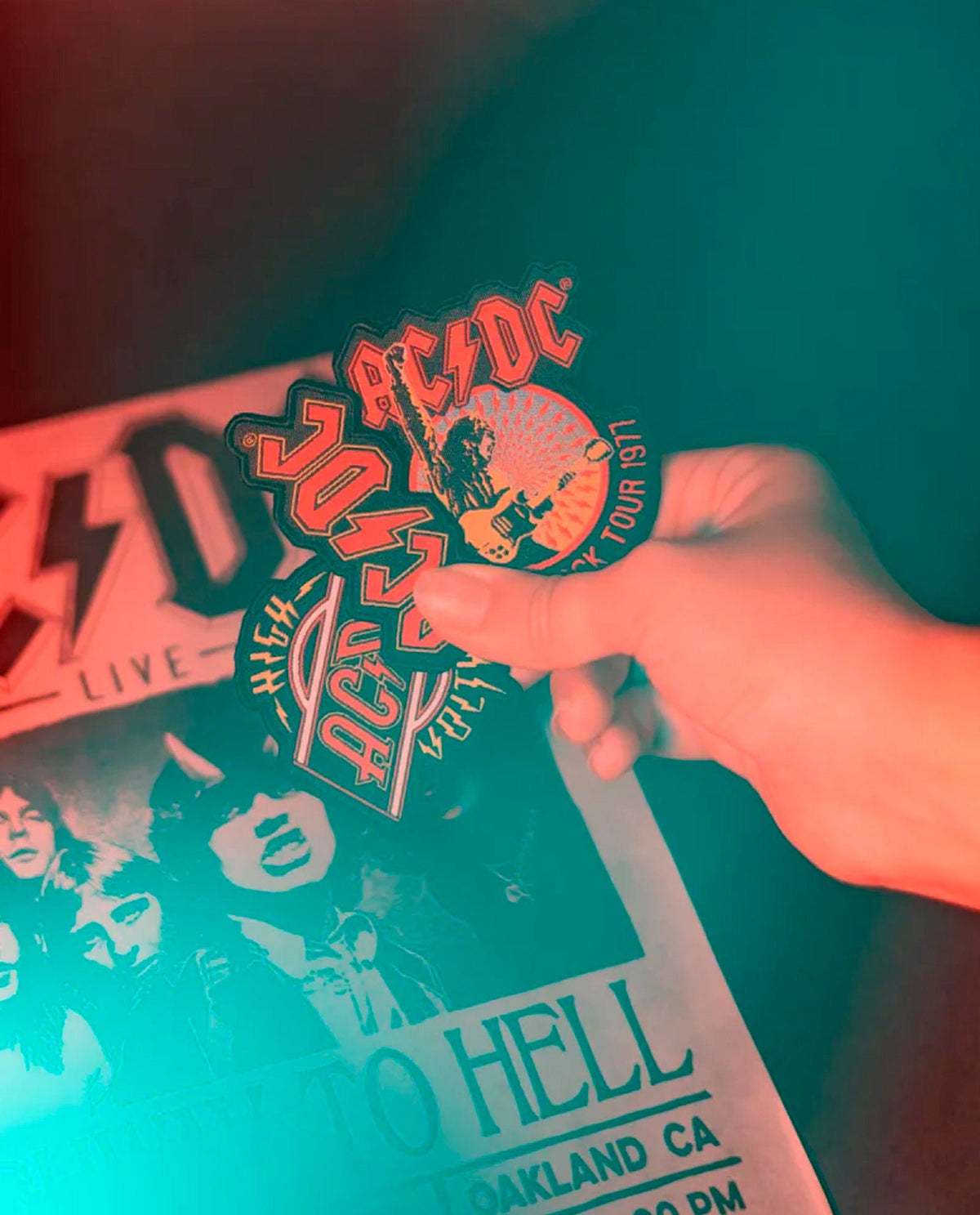 AC/DC - Pack 3 parches Bordados "AC/DC" - D2fy · Rocktud - Rocktud
