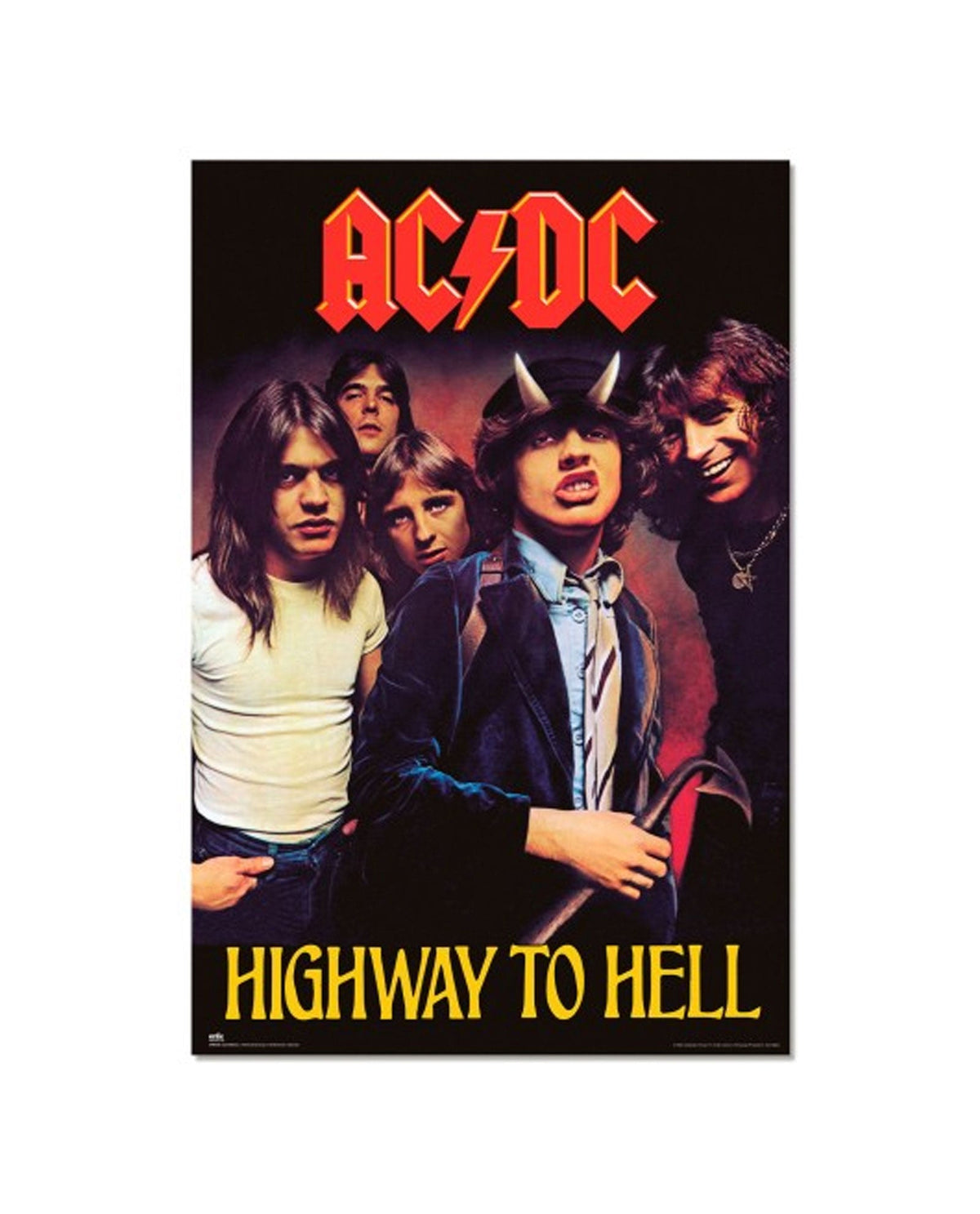 AC/DC - Póster "Highway to Hell" - D2fy · Rocktud - Rocktud