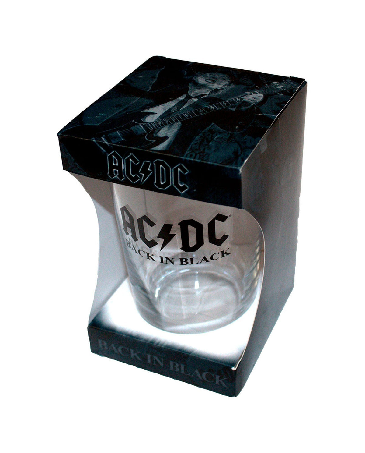 AC/DC - Vaso de cristal "Back In Black" - D2fy · Rocktud - Rocktud