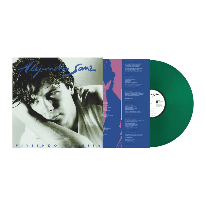 Alejandro Sanz - LP Vinilo Color Verde "Viviendo Deprisa" (Ed. Limitada) - D2fy - Direct To Fans - Alejandro Sanz