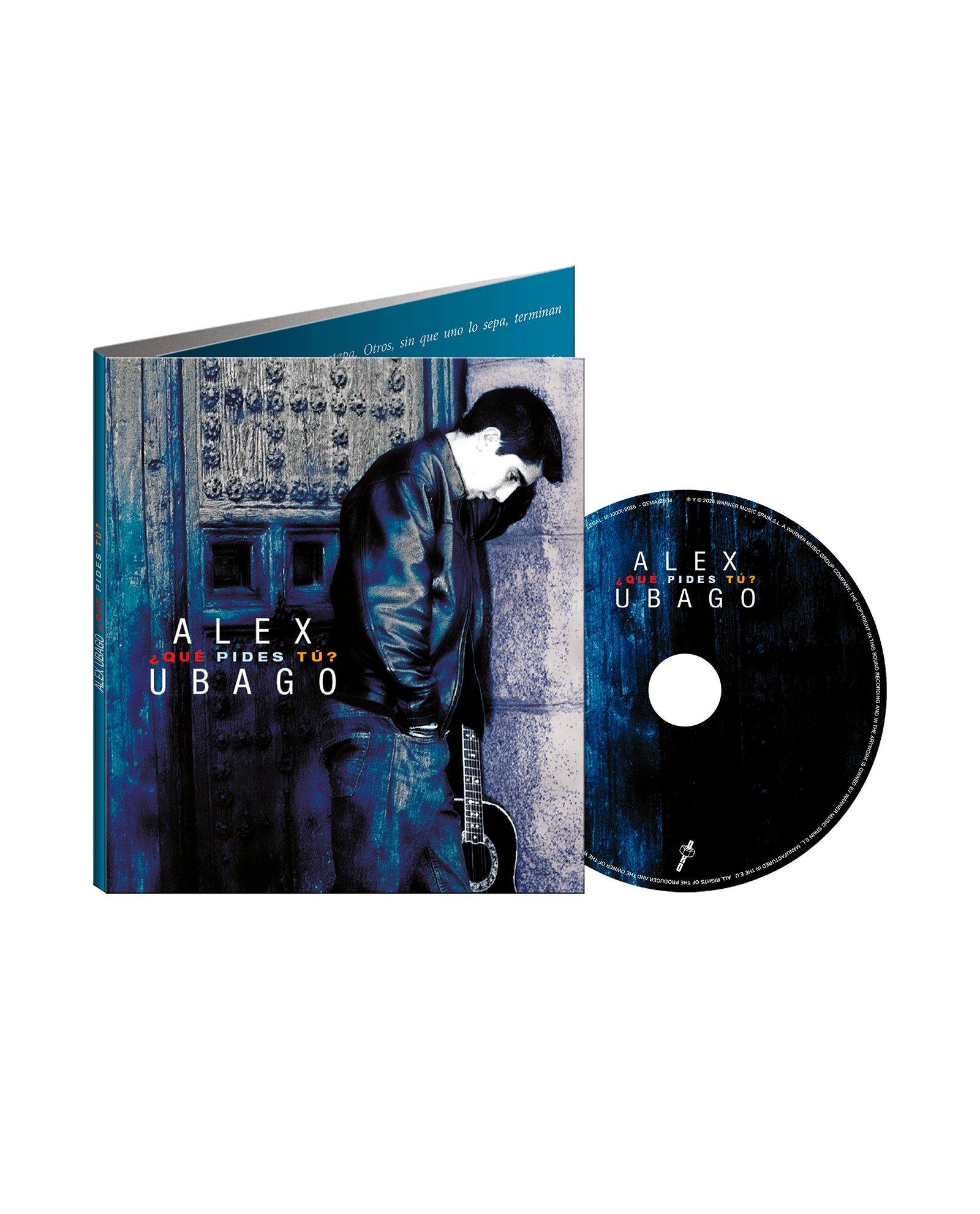 Alex Ubago - CD "¿Qué pides tú? 25 Aniversario" - D2fy - Direct To Fans - Alex Ubago