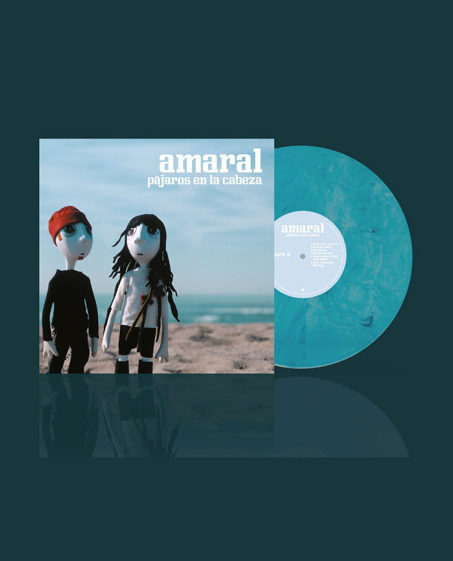 Amaral - LP Vinilo Azul "Pájaros en la cabeza" - D2fy · Rocktud - D2fy