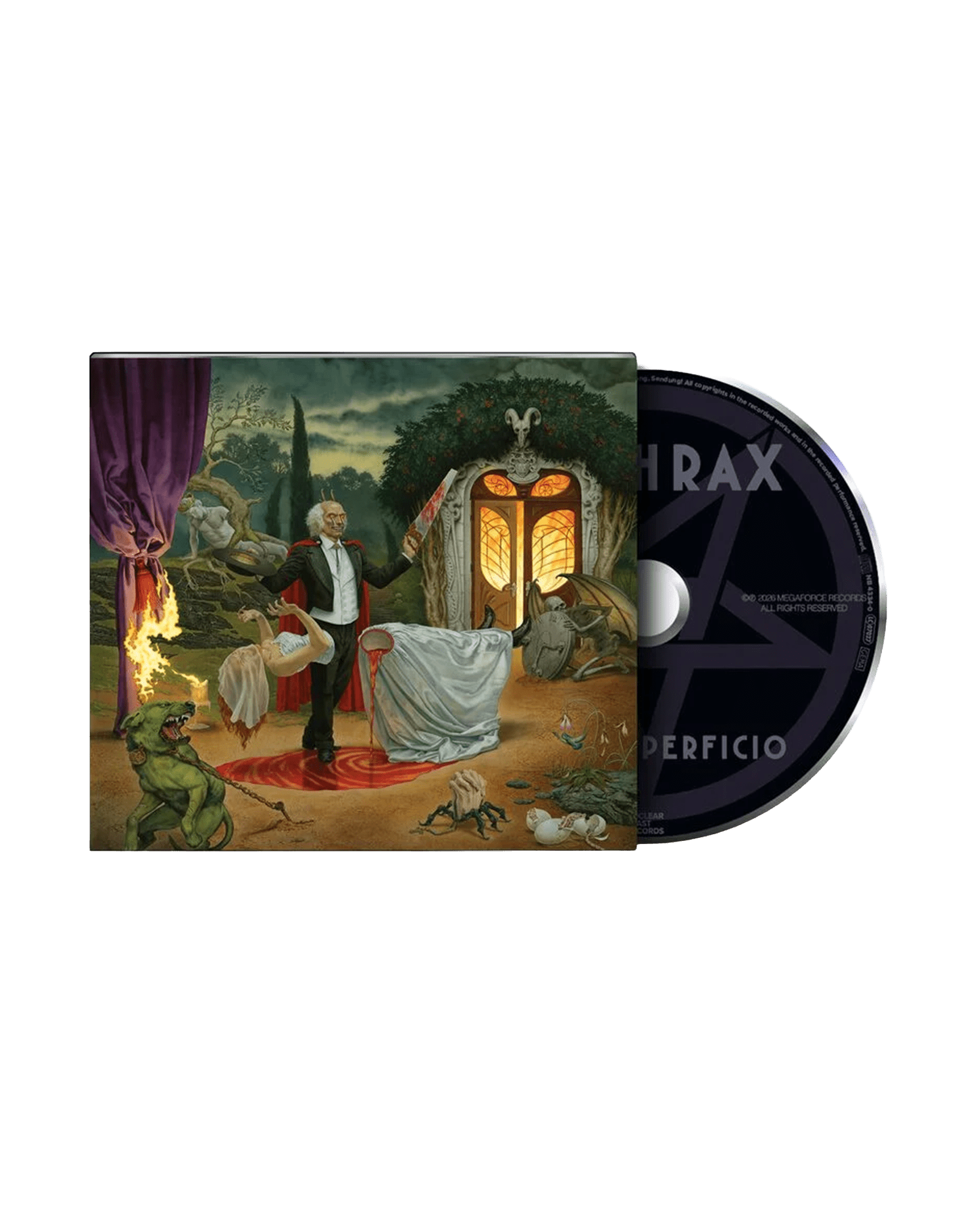 Anthrax - CD Digipack "Cursum Perficio" - D2fy - Direct To Fans - Anthrax
