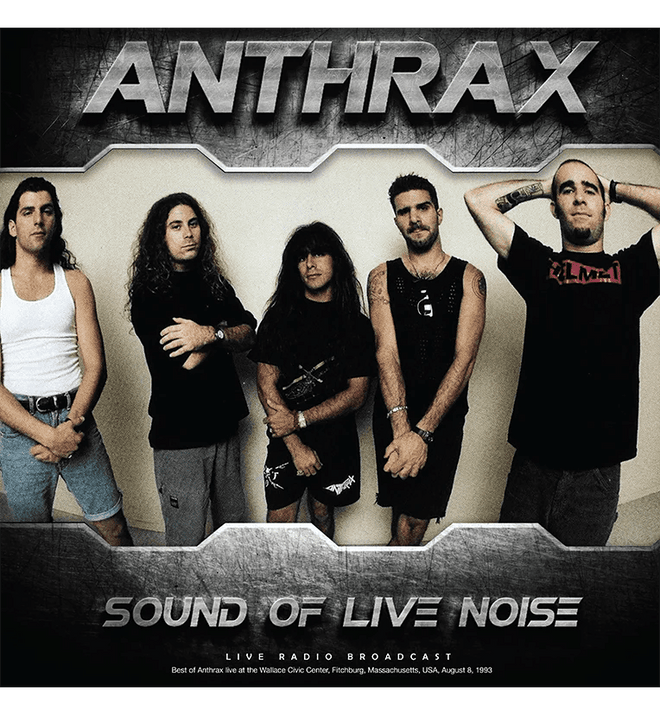 Anthrax - LP - "Sound of Live Noise" - D2fy - Direct To Fans - D2fy