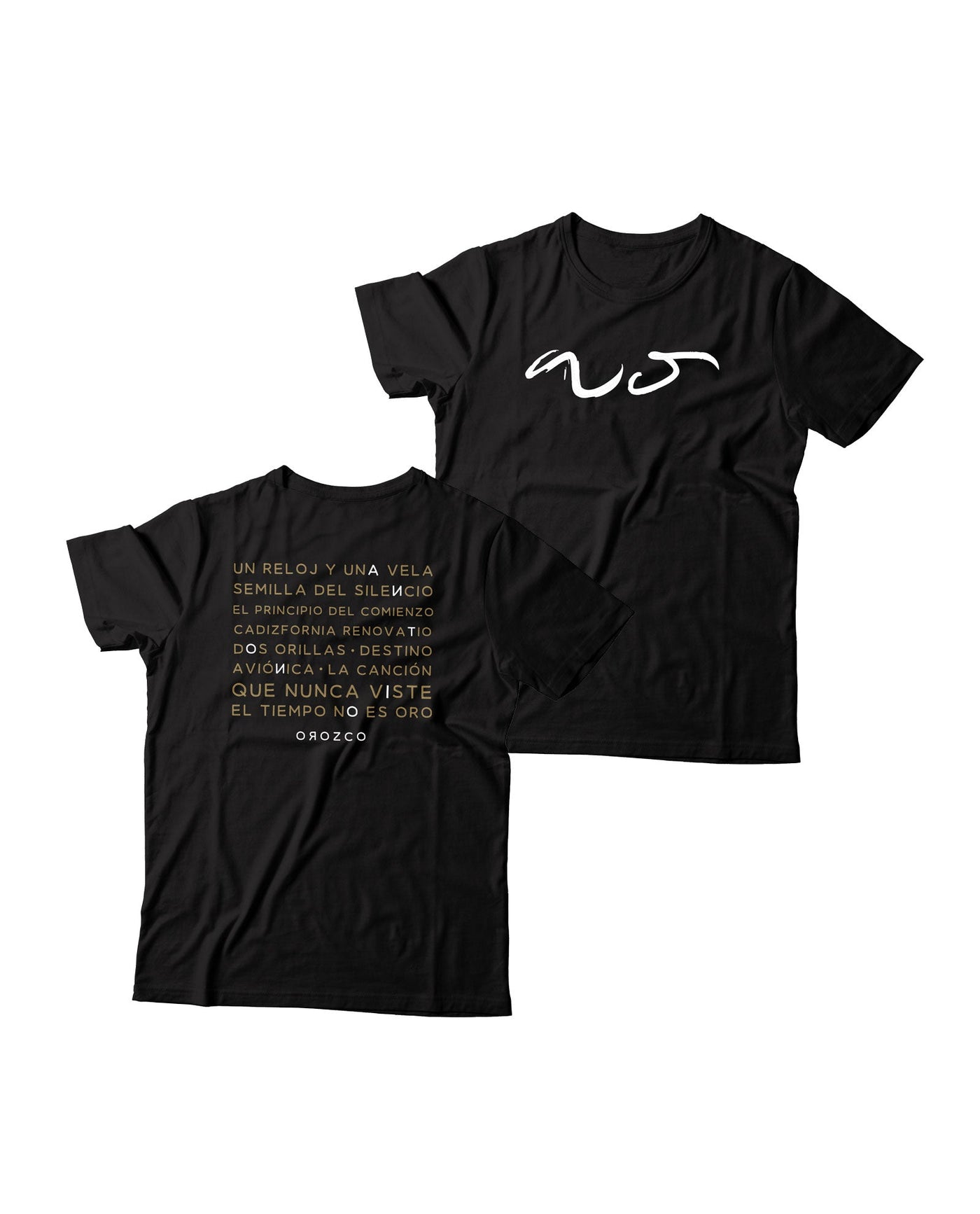 Antonio Orozco - Camiseta "Discografía" - D2fy · Rocktud - Antonio Orozco