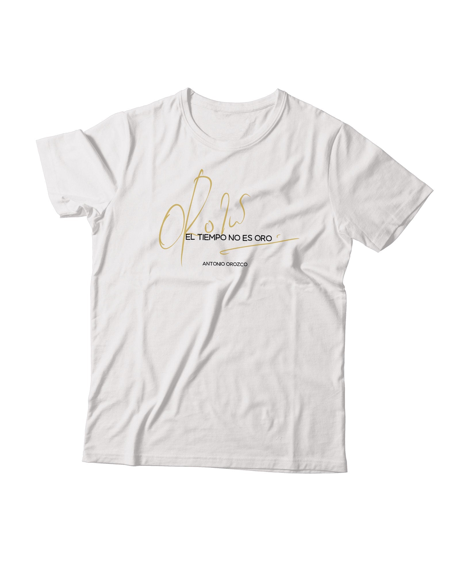 Antonio Orozco - Camiseta "El Tiempo No es Oro - Firma" - D2fy · Rocktud - Antonio Orozco