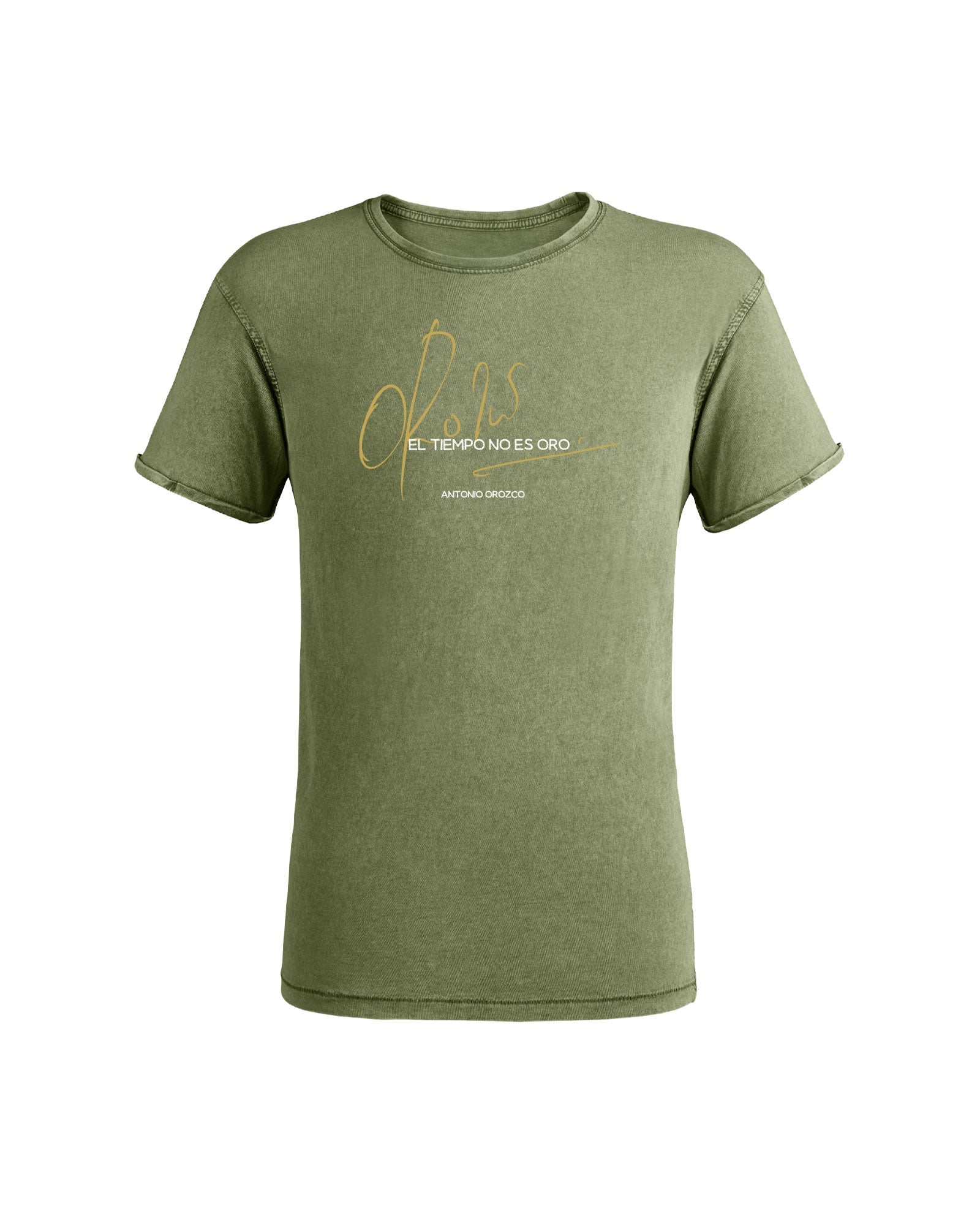 Antonio Orozco - Camiseta "El Tiempo No es Oro - Firma" - D2fy · Rocktud - Antonio Orozco