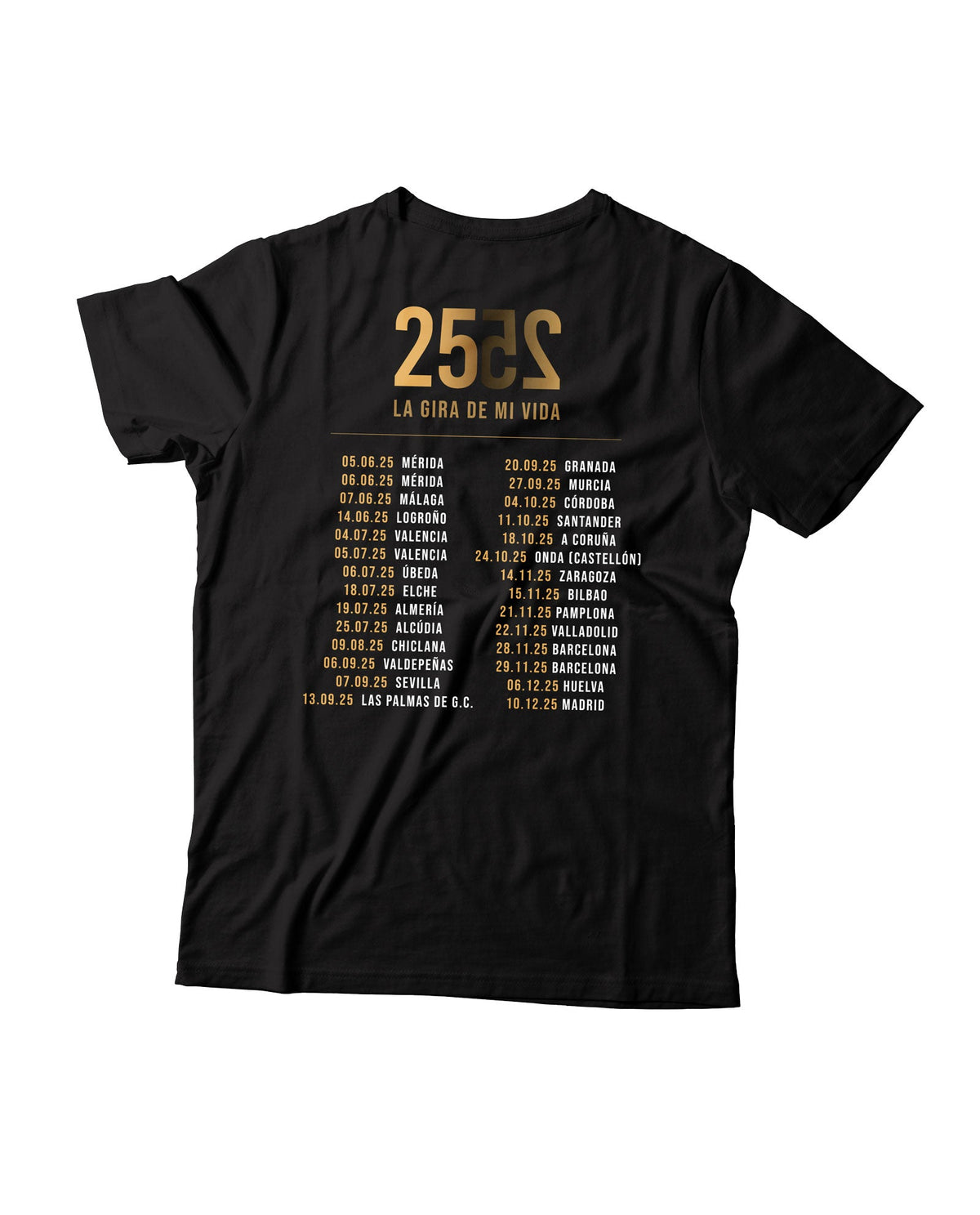 Antonio Orozco - Camiseta "La Gira de Mi Vida" - D2fy · Rocktud - Antonio Orozco